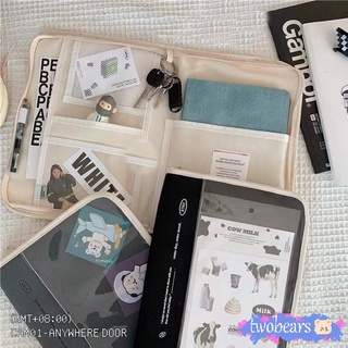 ภาพขนาดย่อสินค้าพร้อมส่ง เคสใส่แล็ปท็อป ลายหมี กระเป๋าแล็ปท็อป 11/10" ซองใส่แท็บเล็ต แฟชั่นสไตล์เกาหลี สำหรับ 11 10.5 10.2 นิ้ว