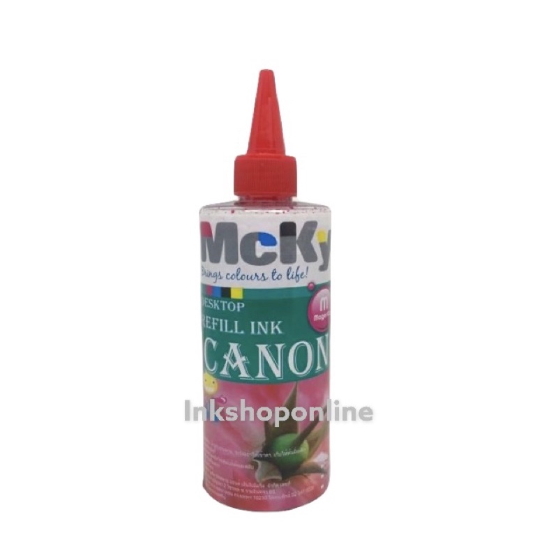 MCKY CANON หมึก แคนนอน 250ml. ยี่ห้อ MCKY เติมแคนนอนได้ทุกรุ่น | Shopee ...