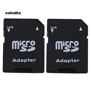 ภาพขนาดย่อของภาพหน้าปกสินค้าอะแดปเตอร์แปลงการ์ดหน่วยความจํา Micro SD TransFlash TF Card to SD SDHC 2 ชิ้น จากร้าน calcutta1.th บน Shopee