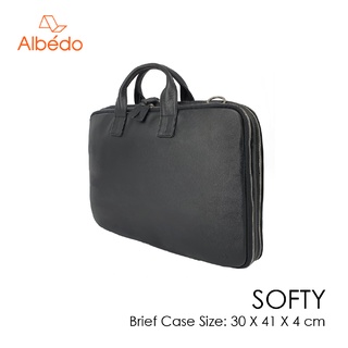 [Albedo] SOFTY BRIEF CASE กระเป๋าเอกสาร/กระเป๋าคอมพิวเตอร์/กระเป๋าถือ/กระเป๋าหิ้วเอกสาร รุ่น SOFTY - SY03999