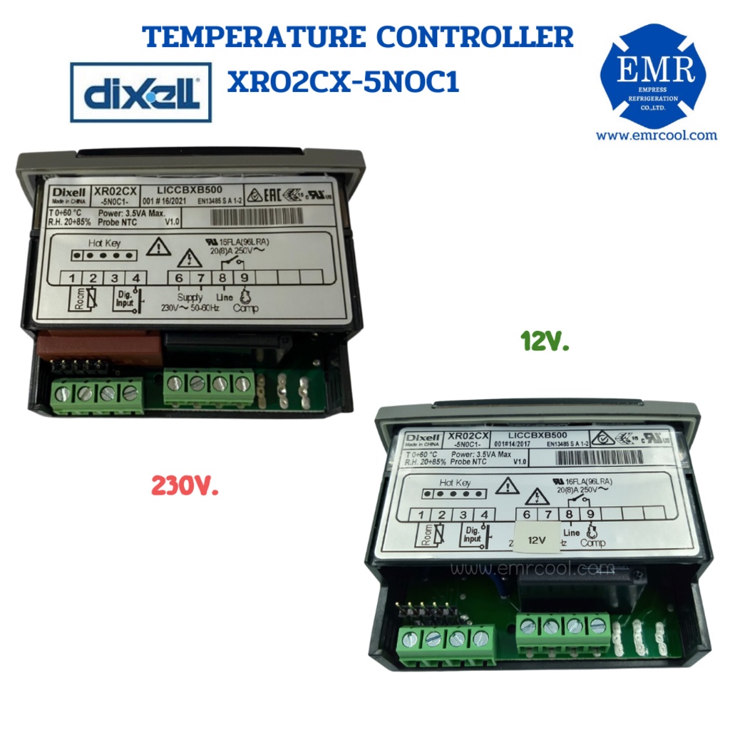dixell-ดิคเซลล์-temperature-controller-xr02cx-5n0c1