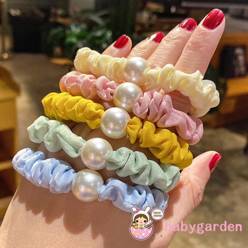 babygarden-ที่คาดผมประดับมุกสีเบจ-น้ําตาล-น้ําตาล-ฟ้า-เหลือง-สีเหลือง-สําหรับผู้หญิง