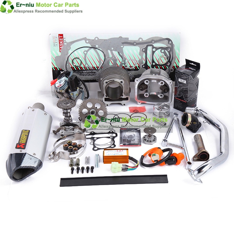 GY6 125cc 150cc upgrade to GY6 200cc add power at least 30 Racing