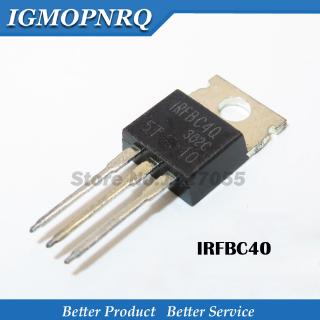 10pcs IRFBC40 TO-220 IRFBC40PBF TO220 BC40 N-channel FET new original FBC40