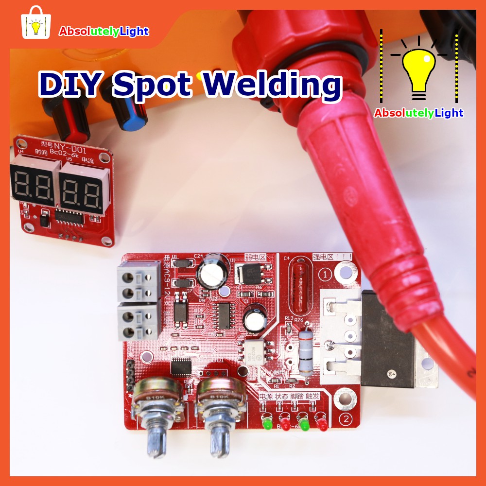 ชุด-diy-เครื่องเชื่อม-ปากกาเชื่อมจุด-หม้อแปลง-9vac-บอร์ดคุมกระแส-หม้อแปลงไมโครเวฟมือสอง