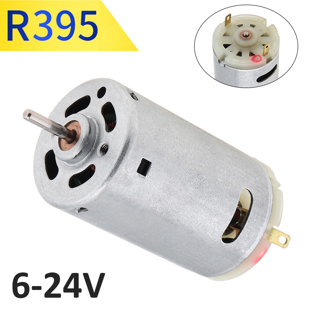 395 Dc มอเตอร์ Dc6-24V 23000Rpm Diy มอเตอร์ความเร็วสูงสําหรับของเล่น ...
