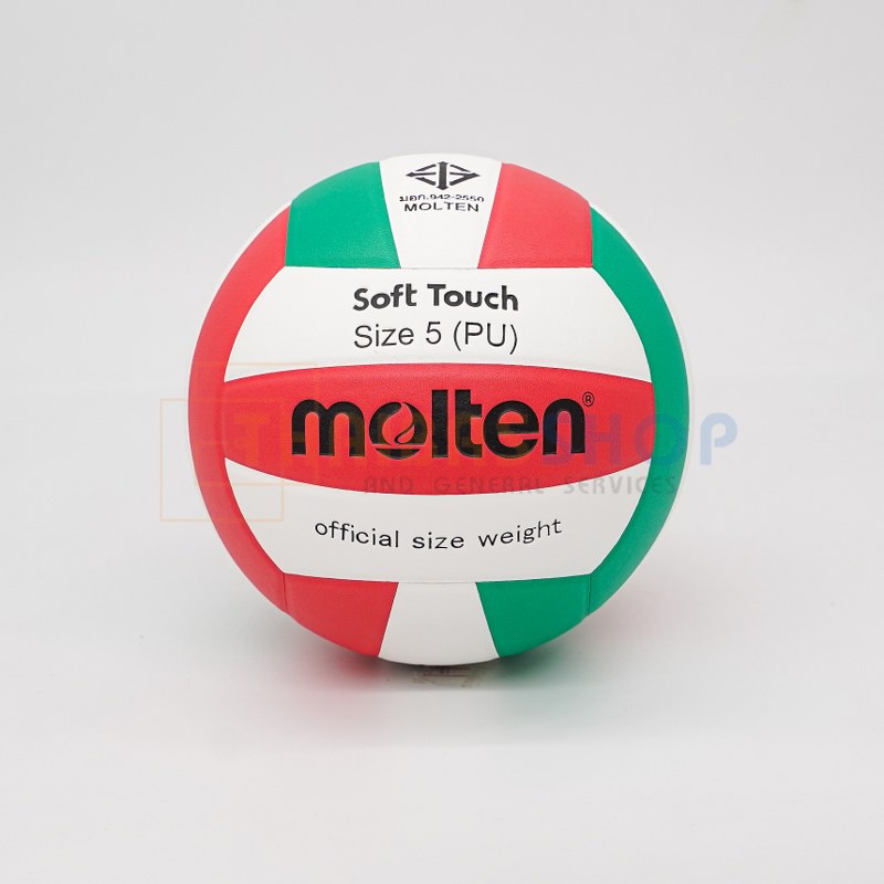 รูปภาพสินค้าแรกของลูกวอลเลย์บอล ลูกวอลเล่ย์ Molten TV58SLC/V58SLC 100% ลูกวอลเลย์บอล size 5 หนัง PU วอลเลย์บอล