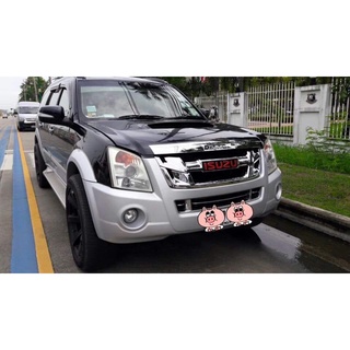 หน้ากระจัง DMAX All New 2012  แปลงเสร้จแต่งใส่ Isuzu mu-7 2007-2011 ให้เป็นหน้า D max All New + Logo สีแดงสวยงามโดนใจ