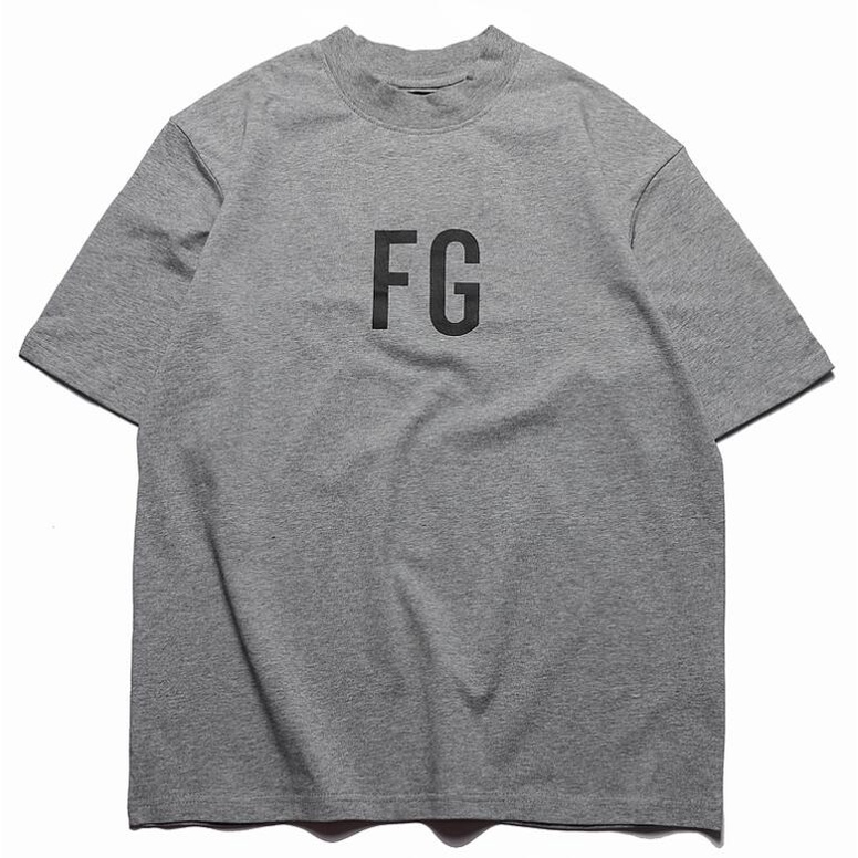 เสื้อยืดอินเทรนด์ผู้ชายอินเทรนด์ผู้หญิงfog-เสื้อยืดแขนสั้นเนื้อผ้าฝ้ายแฟชั่นพิมพ์ลายสําหรับผู้หญิงและผู้ชายs-3xl