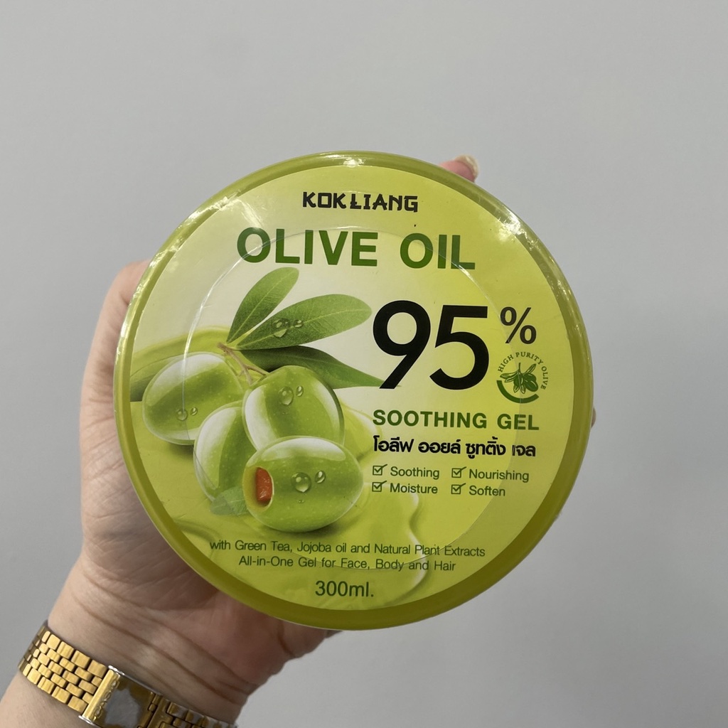 kokliang-olive-oil-soothing-gel-ก๊กเลี้ยง-โอลีฟ-ออยล์-ซูทติ้ง-เจลมะกอก-300-มล