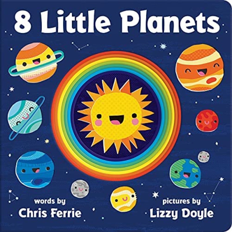 หนังสือเด็ก-8-little-planets-i-love-pluto-baby-university-stem-science-board-book-loves-solar-system-space-astronomy