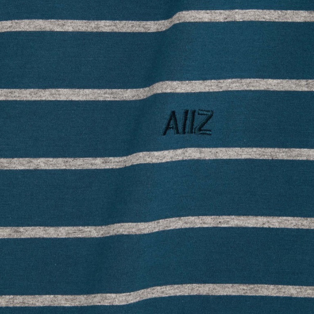 aiiz-เอ-ทู-แซด-เสื้อยืดคอวี-ลายทาง-striped-v-neck-t-shirts