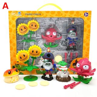 Plant Vs. Zombie Toy Two-headed Pea Shooter Clover Gift Set