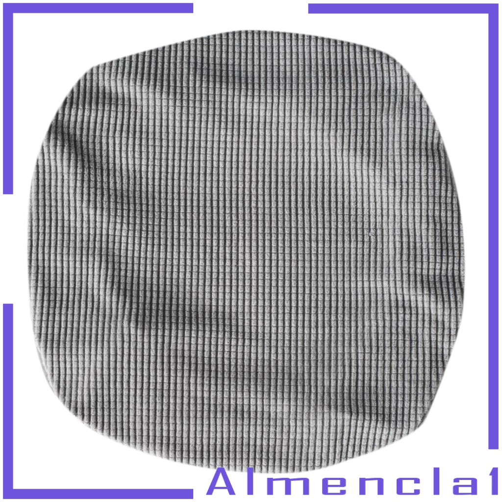 almencla1-ปลอกสวมหุ้มสําหรับเก้าอี้ที่นั่งในสํานักงานสีเทา
