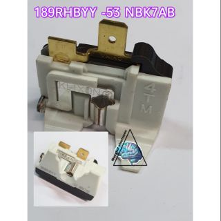 โอเวอร์โหลด 189RHBYY -53 NBK7AB ใช้กับตู้เย็น