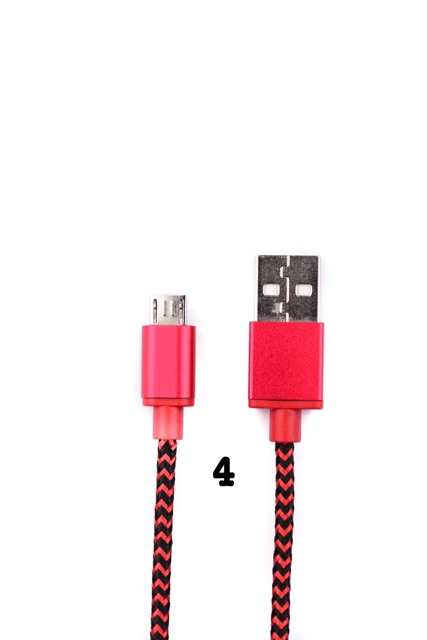 พร้อมส่ง-gt-สายชาร์จ-micro-usb-แบบถัก-ผลิตจากทองแดงแท้