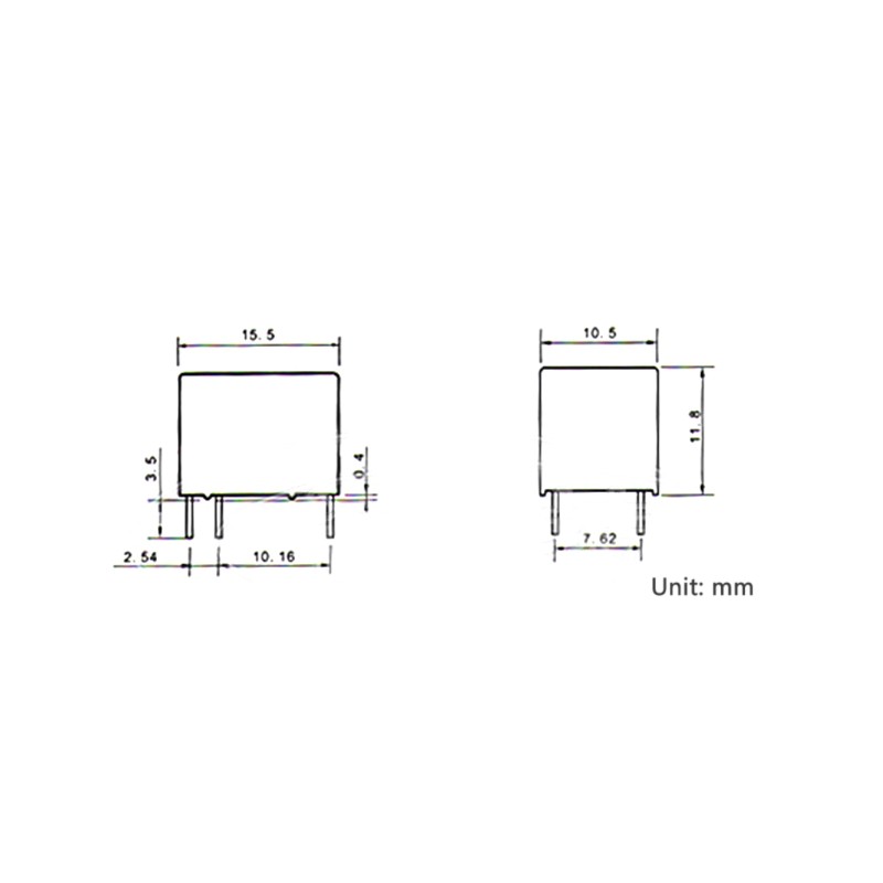 cc-รีเลย์-3-v-hk4100f-dc3v-shg-6-pins-3a-250-v-ac-30v-dc-5-ชิ้น