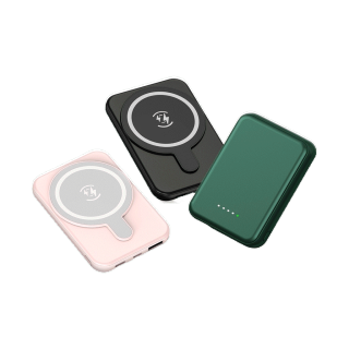 iMI Magnetic Powerbank 10000mah wireless charger แท่นชาร์จไร้สาย แม่เหล็กไร้สาย พาวเวอร์แบงค์พกพา