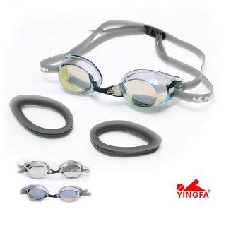 ภาพหน้าปกสินค้าYINGFA Y330AFM เคลือบแว่นตาว่ายน้ำแว่นตาว่ายน้ำมืออาชีพการฝึกอบรมการฝึกอบรมแว่นตาป้องกันหมอก ที่เกี่ยวข้อง