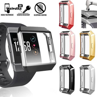 cal_Ultra-thin Soft TPU Screen Protector Case Cover for Fitbit Ionic Smart Watch