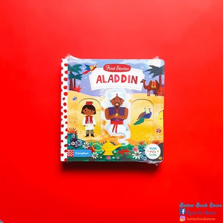 First Stories: Aladdin 🧞‍♂️ หนังสือเด็ก บอร์ดบุ๊คพร้อมกิจกรรม ภาษาอังกฤษ