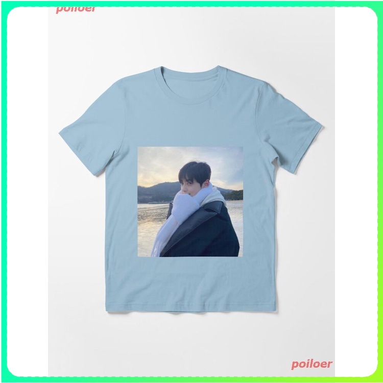 เสื้อยืดผ้าฝ้ายพิมพ์ลายคลาสสิก2022-cha-eun-woo-winter-season-true-beauty-t-shirt-เสื้อยืดพิมพ์ลาย-เสื้อยืดผ้าฝ้าย-คอ