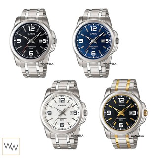 สินค้า ของแท้ นาฬิกาข้อมือ Casio ผู้ชาย รุ่น MTP-1314 (สายสแตนเลส)