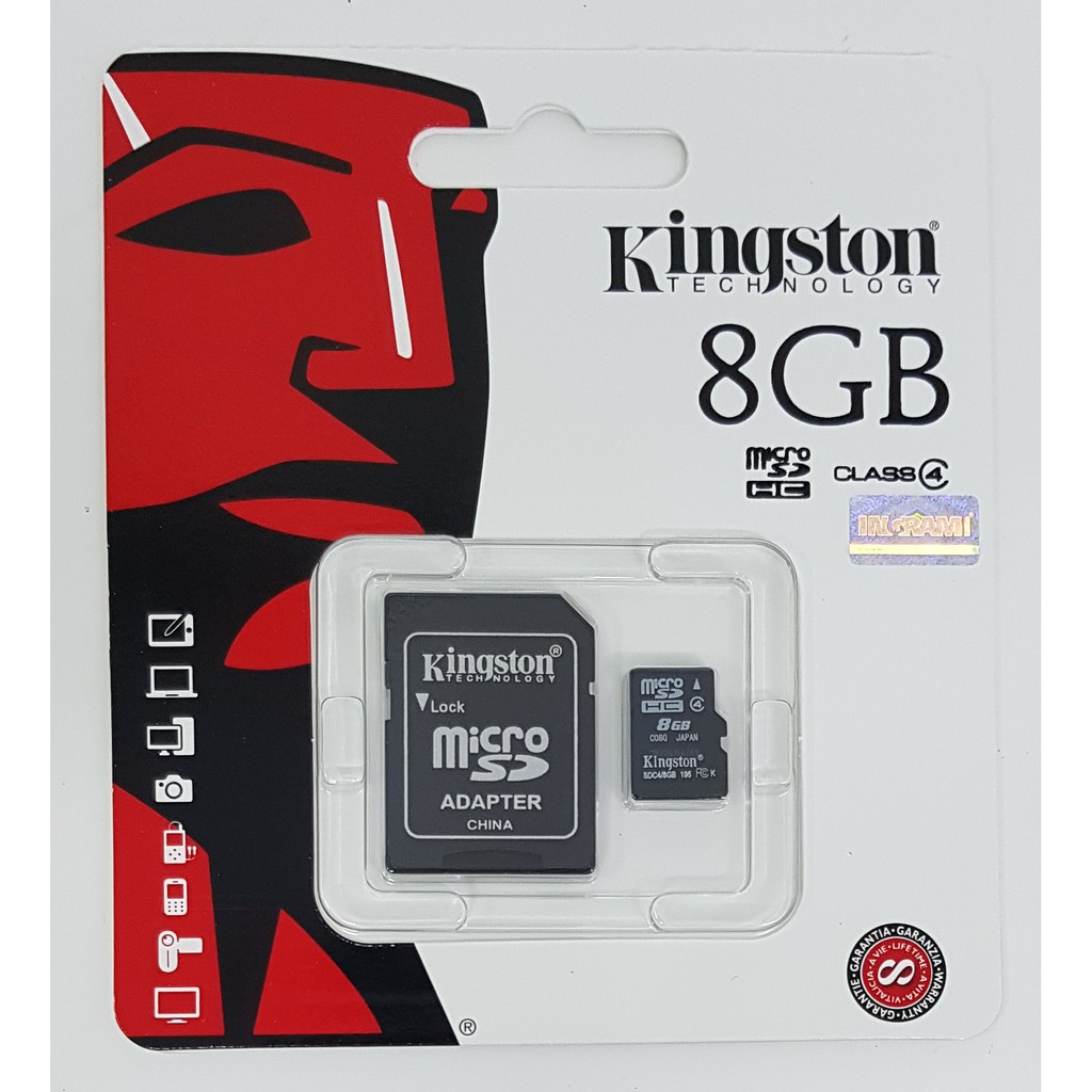 ภาพหน้าปกสินค้าKingston เมมโมรี่การ์ด MicroSD Card 8G/16G/32G /64 มีประกัน life time warranty จากตัวแทน Synnex หรือIngram จากร้าน speedcctvshop บน Shopee