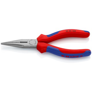 KNIPEX Snipe Nose Side Cutting Pliers - 160 mm คีมปากแหลม 160 มม. รุ่น 2502160