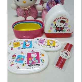 ชุดกล่องอาหาร Hello Kitty Sanrio