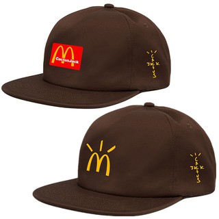 ภาพหน้าปกสินค้าหมวกเบสบอล ผ้าฝ้าย ปักลายกระบองเพชร Mcdonald\'s สไตล์ฮิปฮอป สําหรับผู้ชาย และผู้หญิง ที่เกี่ยวข้อง