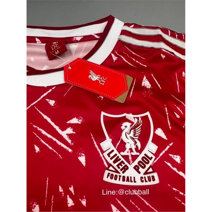 retro-เสื้อฟุตบอล-liverpool-home-1989-ลายไผ่