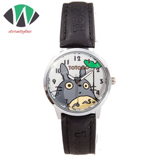 นาฬิกาข้อมือสายหนัง PU ลายการ์ตูน Totoro