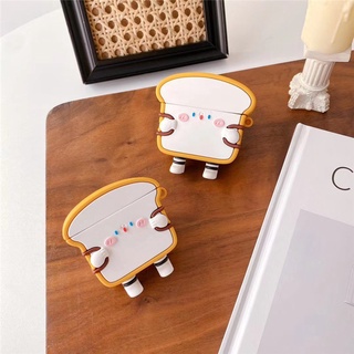 เคส Airpod Airpod Case หูฟัง Apple AirPods ซิลิโคน Apple AirPods ลาย S3ขนมปัง POD-1279