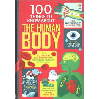 DKTODAY หนังสือ USBORNE 100 THINGS TO KNOW ABOUT THE HUMAN BODY (AGE 8+)