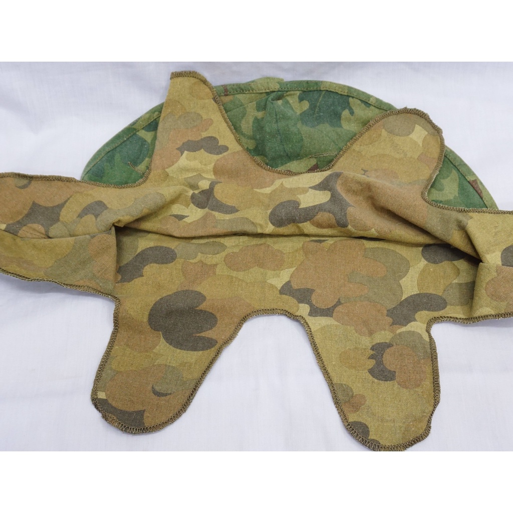 us-vietnam-mitchell-camo-helmet-cover-ผ้าคลุมหมวกเหล็ก-ทหารอเมริกา-สงครามเวียดนาม