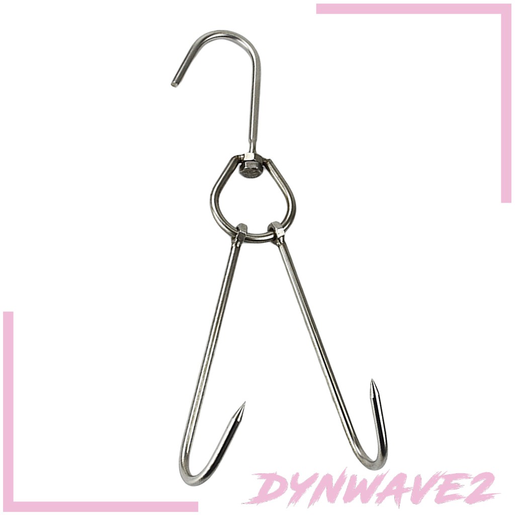 dynwave-2-ตะขอสเตนเลส-สําหรับแขวนเครื่องครัว-อุปกรณ์ทำอาหาร