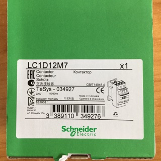 ❤️ส่งทุกวัน❤️ คอนแทคเตอร์ Schneider LC1D12M7 LC1D09M7 LC1D12M7 LC1D18M7 LC1D25M7