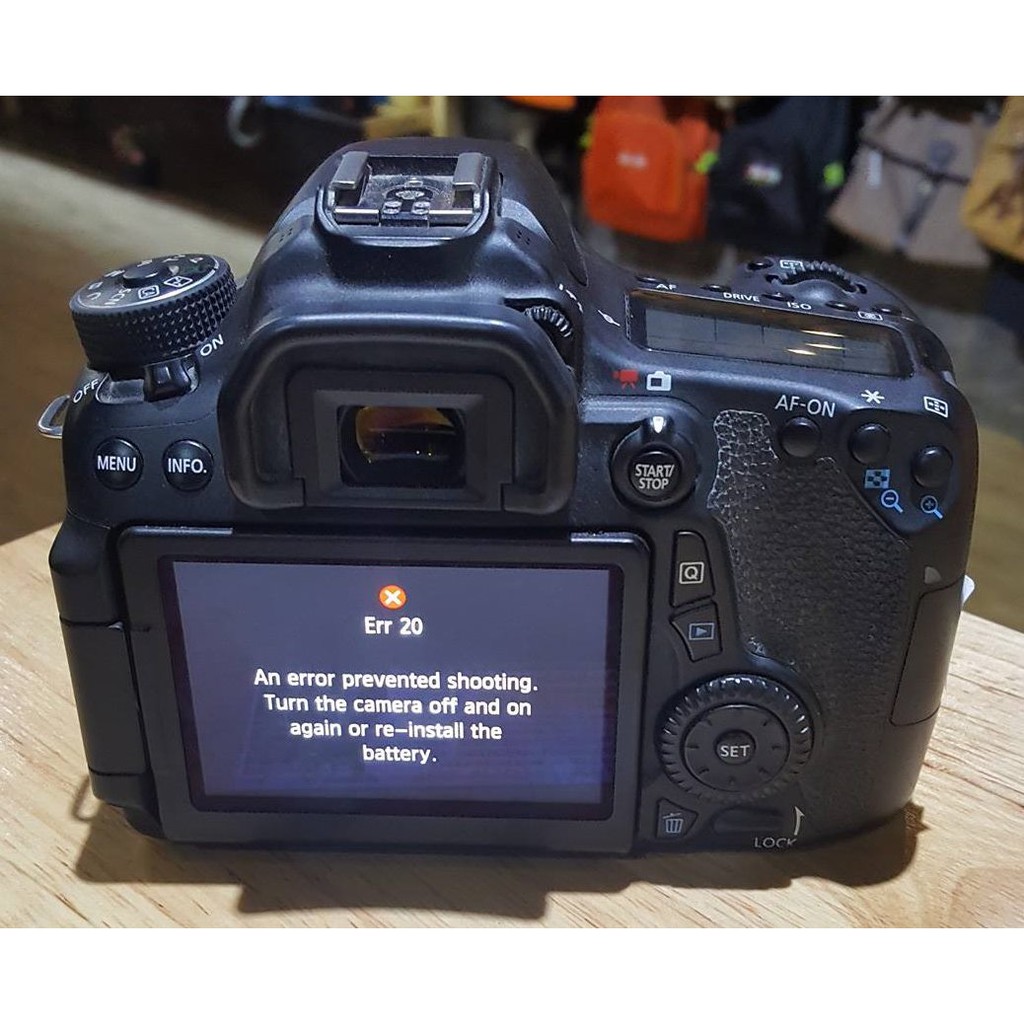 Canon 70D 80D อาการErr20 | Shopee Thailand