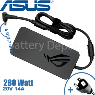 Asus Adapter ของแท้ 280W 20V / 14A หัว Jack ขนาด 6.0*3.7mm สายชาร์จ Asus อะแดปเตอร์ เอซุส