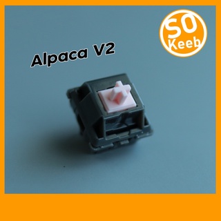 ภาพหน้าปกสินค้าAlpaca V2 Switch (Linear) 10 ชิ้น Mechanical Keyboard Switch ที่เกี่ยวข้อง