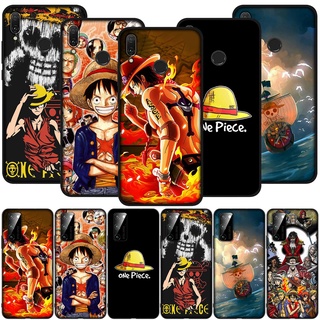 VIVO ONE PIECE เคสโทรศัพท์ซิลิโคนลายการ์ตูนลูฟี่สําหรับ Vivo Y 19 Y 17 Y 15 Y 12 Y 11 Y 53 Y 55 Y 69 Y 91 Y 95 Y 91 C Y 55s