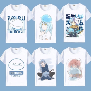 ภาพหน้าปกสินค้าThat Time I Got Reincarnated As A Slime น่ารัก เสื้อยืดอุปกรณ์ต่อพ่วง เสื้อผ้า ผู้ชายและผู้หญิง ที่เกี่ยวข้อง