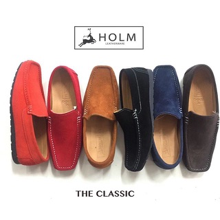 ภาพขนาดย่อของภาพหน้าปกสินค้ารองเท้าหนังกลับ HOLM รุ่น The Classic Suede Loafer จากร้าน holm.leatherware บน Shopee