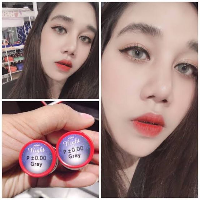 pitchylens-๑-mini-night-สายตา-00-ถึง-1000-brown-gray-contactlens-บิ๊กอาย-คอนแทคเลนส์-ราคาถูก-แถมตลับฟรี