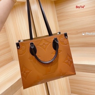 กระเป๋าหลุยส์ ไซค์14” LV  Louisvuitton พร้อมกล่อง กระเป๋าช้อปปิ้ง