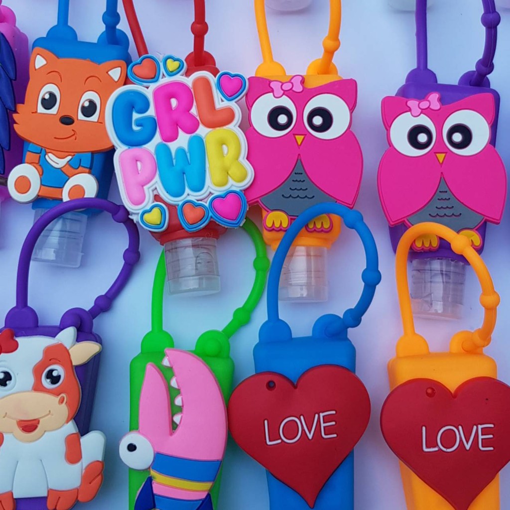 เจลล้างมือ-hanging-hand-sanitizer-แอลกอฮอล์เจลแบบห้อย-มีปลอกตุ๊กตา-น่ารัก-มีเจลทุกหลอด-แฮนด์เจล-70