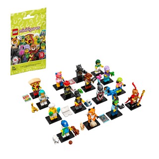 71025 : LEGO Minifigures Series 19 ครบชุด 16 ตัว - (สินค้าถูกแพ็คอยู่ในซองไม่โดนเปิด)
