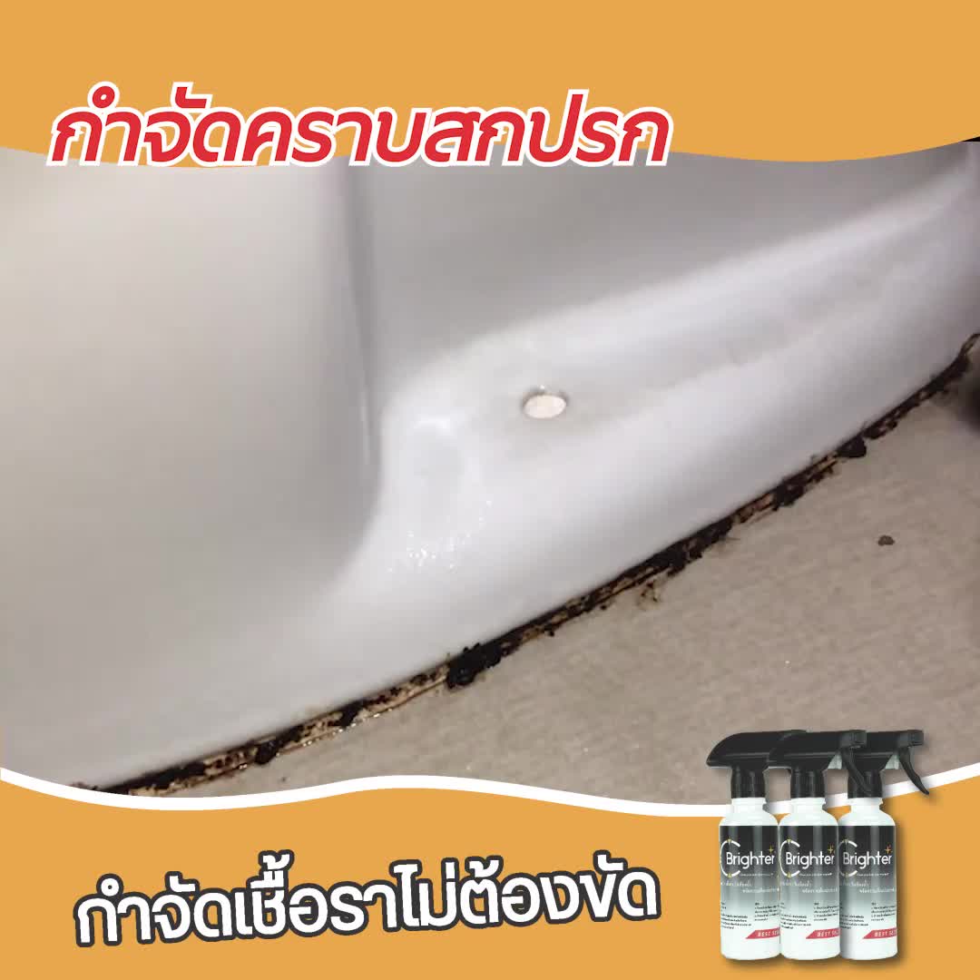 น้ำยากำจัดเชื้อรา-made-in-thailand-ห้องน้ำ-กำแพง-ผนัง-กระเบื้อง-ยาแนว
