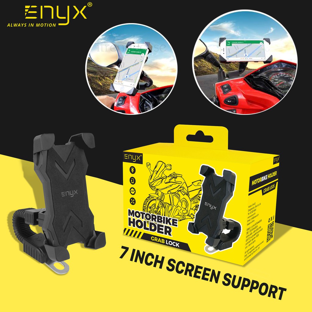 ที่ยึดมือถือ-enyx-car-holder-extra-arm-eh-02-ขาจับโทรศัพท์ที่ยึดมือถือ-gps-มอเตอร์ไซค์-จักรยาน-ขายึดแข็งแรง-กันกระเทือน